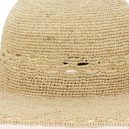 Fabiola Capeline Sun Natural Raphia- Traclet