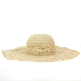 Fabiola Capeline Sun Natural Raphia- Traclet