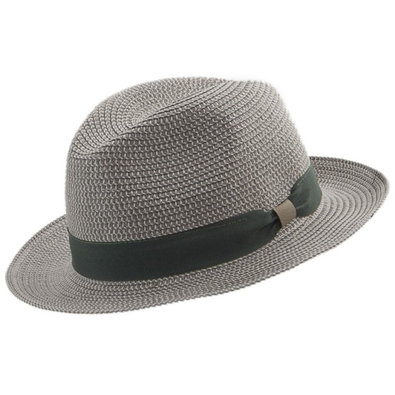 copy of Traveller Franko UPF50+ Grey Straw Paper Hat - Traclet