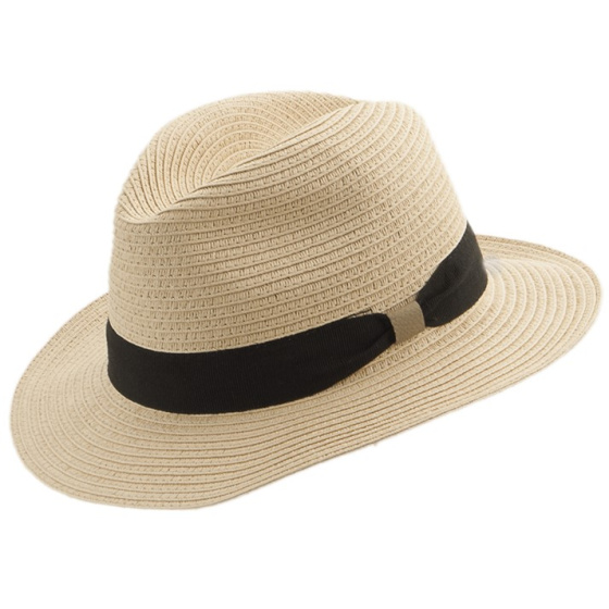Traveller Franko UPF50+ Straw Paper Hat - Traclet