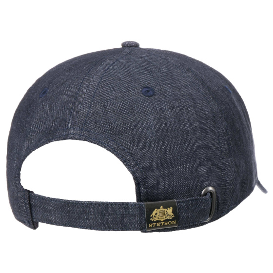 Casquette Baseball Fountain Lin Gris Foncé - Stetson