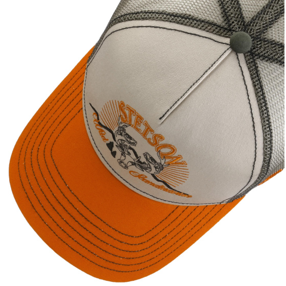 Scandinavian Cotton Trucker Cap - Stetson