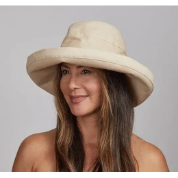 Chapeau De Soleil Sunny Coton Beige - American Hat