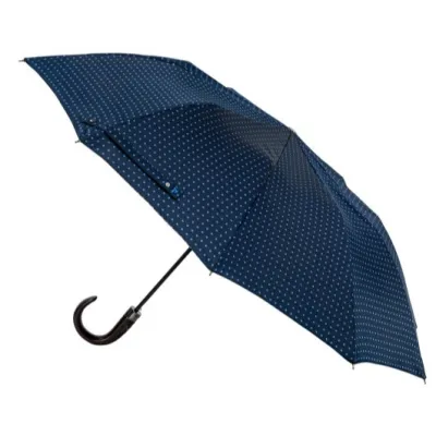 Parapluie Homme Médium Pliant Bleu - Piganiol