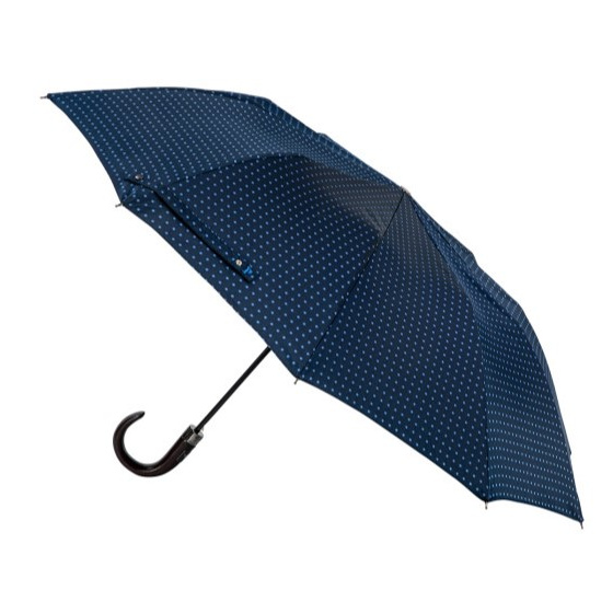Parapluie Homme Médium Pliant Bleu - Piganiol