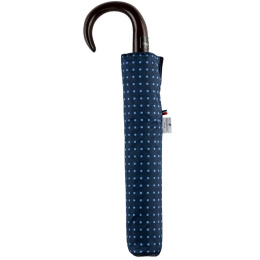 Blue Medium Folding Umbrella for Men - Piganiol