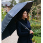 Parapluie De Golf Pliant Automatique Marinière UPF 50+ - Piganiol