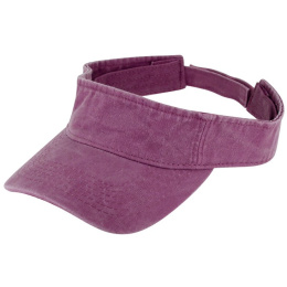 Casquette visière Calvia Coton Fuchsia - Traclet