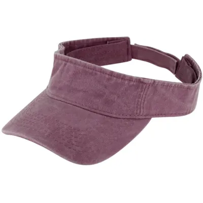 Casquette visière Calvia Coton Bordeaux - Traclet