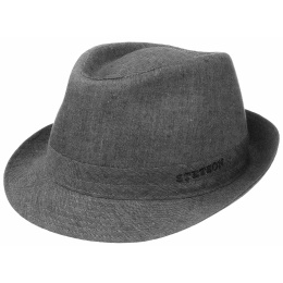 Gray Linen Trilby Hat - Stetson