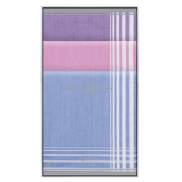 6 x Izan Tricolor Cotton Handkerchiefs - Traclet