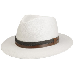 Chapeau Traveller Anderson Panama Blanchi - Stetson