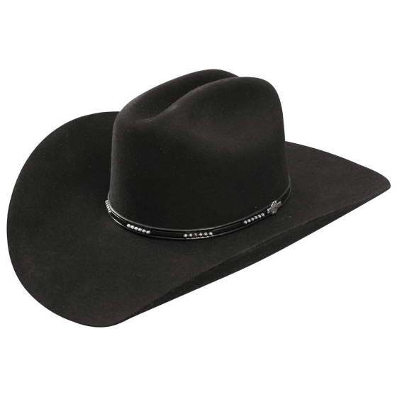 Stetson Liano Buffalo 4X Black Cowboy Hat