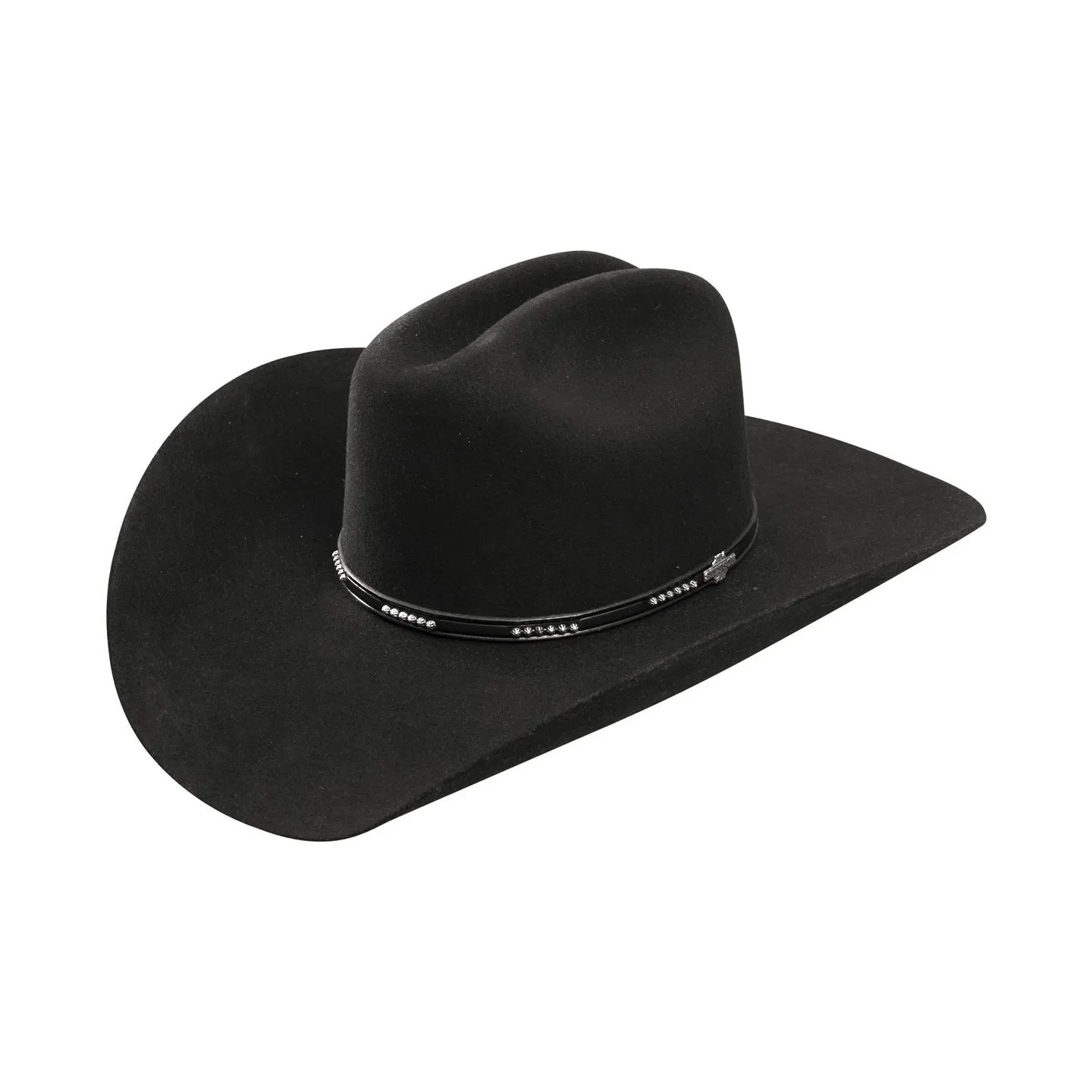 Chapeau Cowboy Liano Buffalo 4X Noir - Stetson  Reference : 22137| Chapellerie Traclet