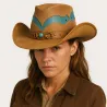 Chapeau Western Cuir Cascade Range - Bullhidey - Bullhide Reference : 4893 | Chapellerie Traclet