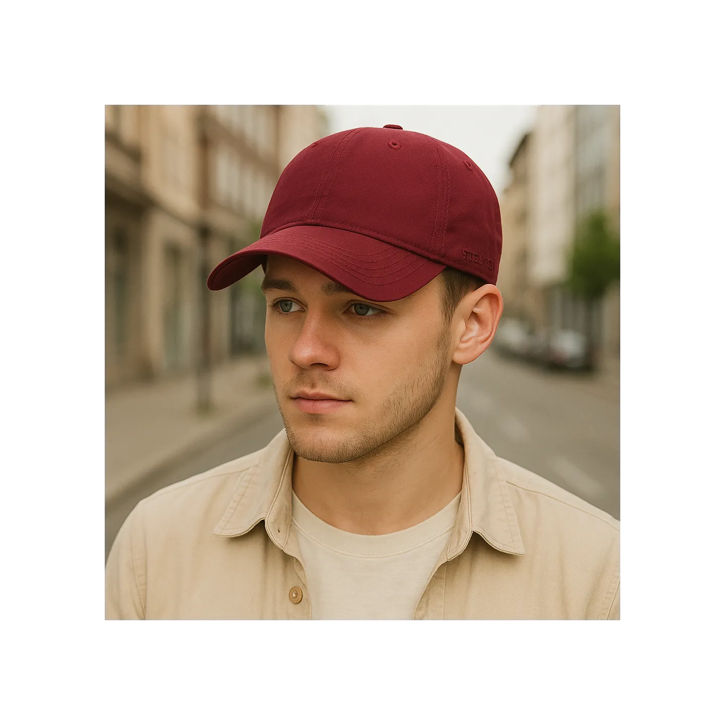 Casquette ducor Stetson rouge - boutique casquette rouge Reference : 8170 | Chapellerie Traclet