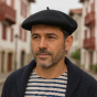 Beret Basque Elosegui Basica Black - made in Basque Country