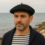 Beret Basque Elosegui Basica Noir - made in Pays Basque