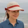 Casquette Visière Haute Protection Bauloise Beige- Soway Reference : 9137 | Chapellerie Traclet