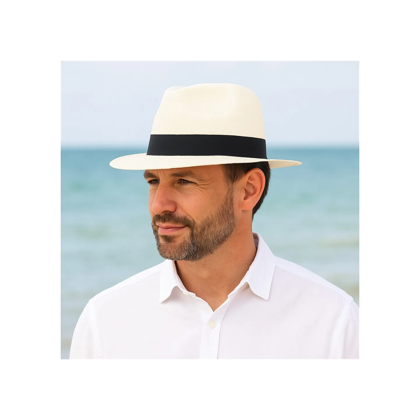 Chapeau Fedora Homero Ortega Panama Naturel