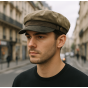 Marlon Cotton Taupe Newsboy Cap - Aussie Apparel