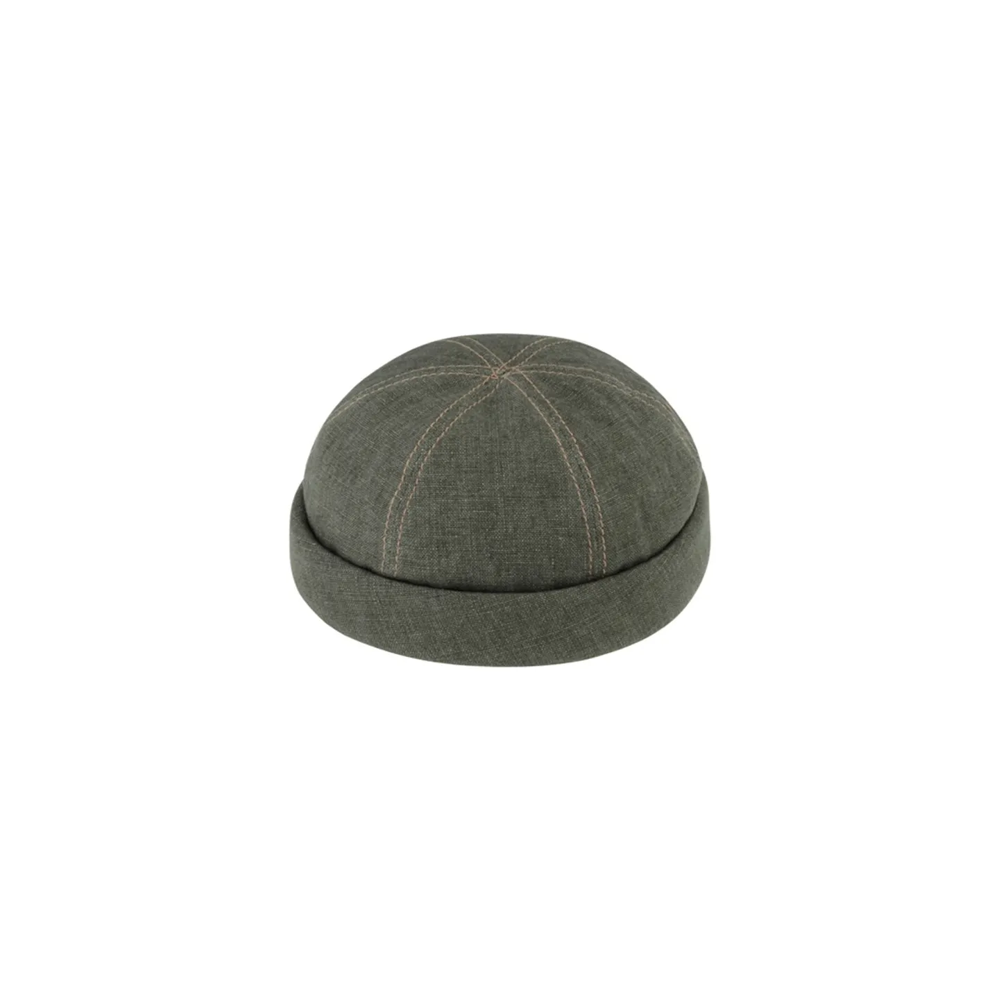 Bonnet Docker Cooper Lin Olive - Traclet