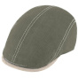 copy of Giovanni Cambered Cap in Beige Linen - Traclet