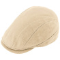 Curved Burton Linen Cap Beige UPF 50+ - Traclet