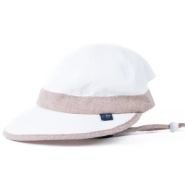 Casquette Fille Louison Jugulaire Anti-UV Vieux Rose - Soway
