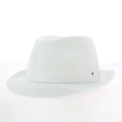 Chapeau Fedora Lin Naturel - Traclet