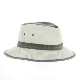 Chapeau Fedora Lin Naturel - Traclet