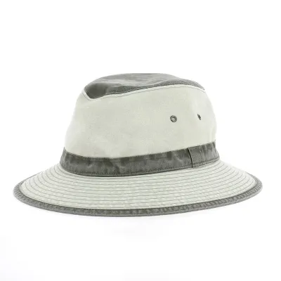 Chapeau Fedora Lin Naturel - Traclet