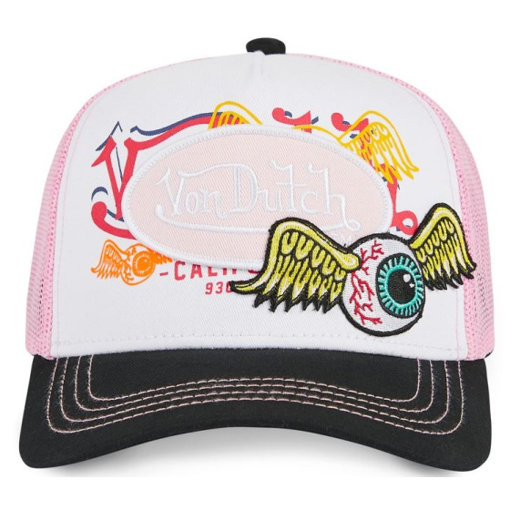 Pink Pat Baseball Cap - Von Dutch