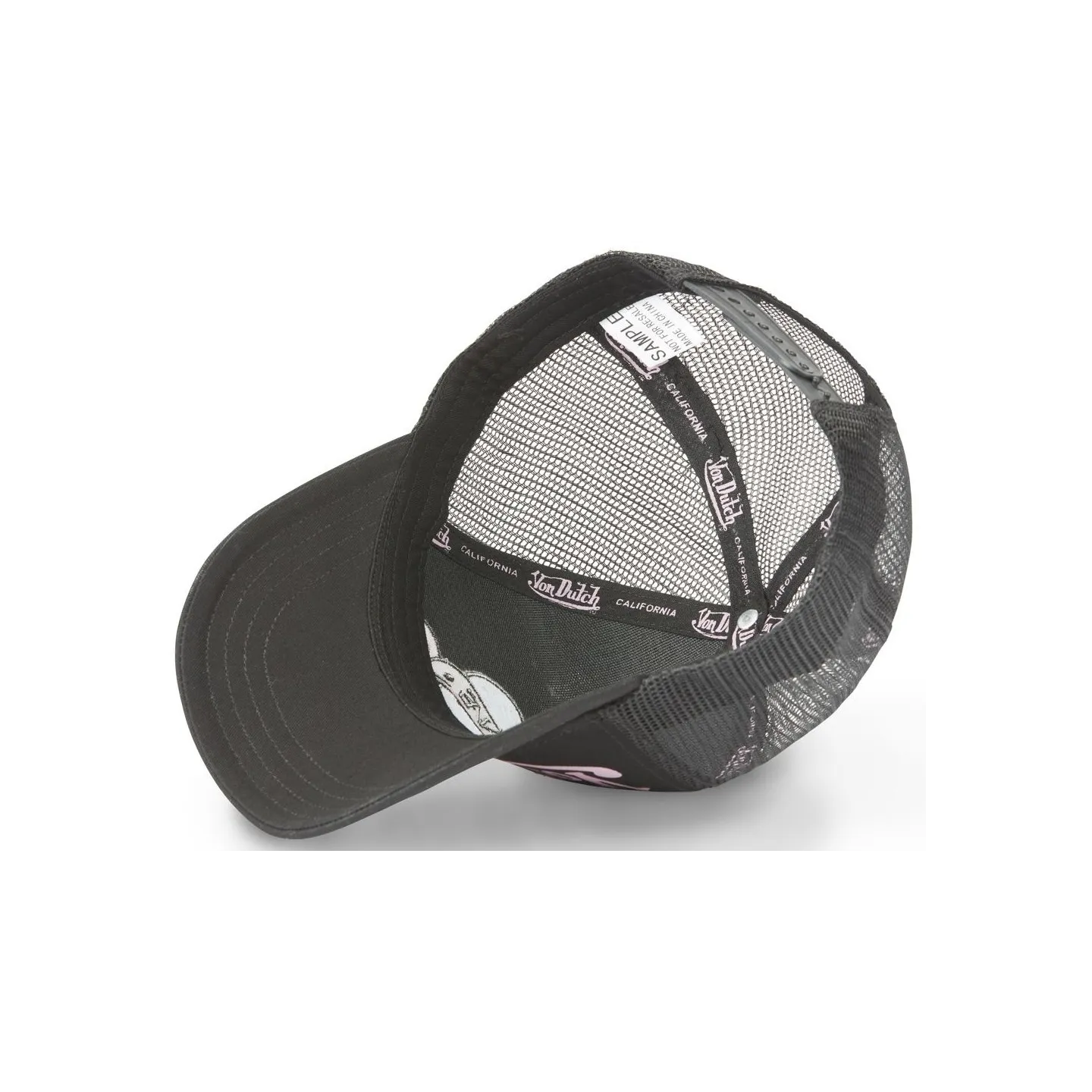 Love Black Baseball Cap - Von Dutch Reference: 22162| Traclet Hat Shop