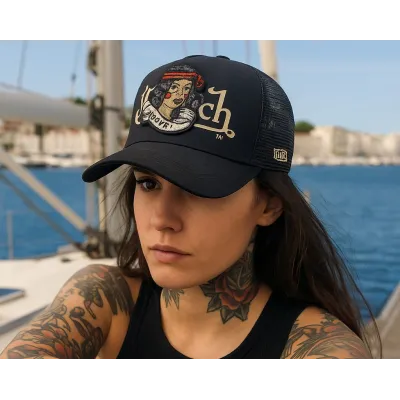 Casquette Baseball California Live Noire - Von Dutch