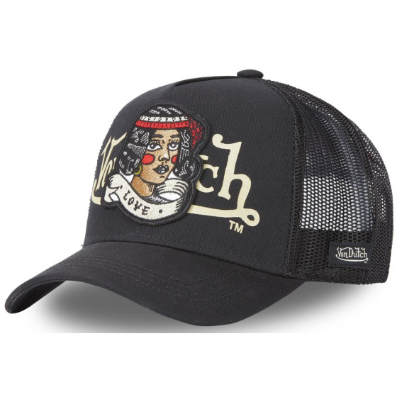 Black California Live Baseball Cap - Von Dutch