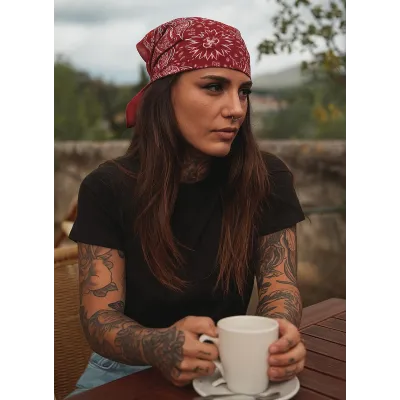 Bandana Santa Clara Coton Rouge - Von Dutch