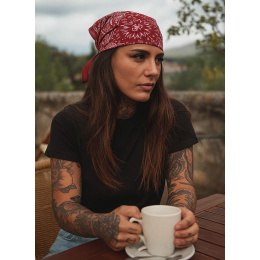 Bandana Santa Clara Coton Rouge - Von Dutch