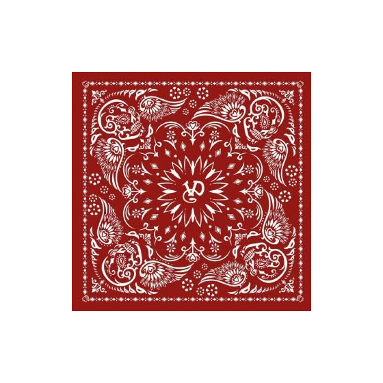 Bandana Santa Clara Coton Rouge - Von Dutch Bandana Santa Clara Coton Rouge - Von Dutch