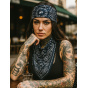 Navy Cotton Santa Clara Bandana - Von Dutch