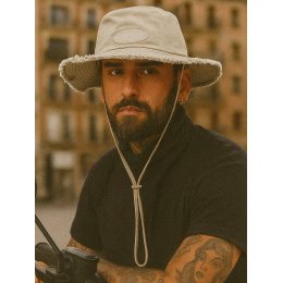 Bob washed Solano Coton Beige - VON DUTCH