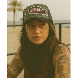 copy of Rock Xavier Baseball Cap Grey & Yellow - Von Dutch
