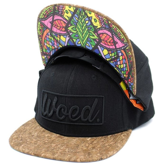 Casquette Snapback Minka Noire - Woed Casquette Snapback Minka Noire - Woed