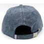 Casquette Snapback Crânes Bleu/Gris - Woed