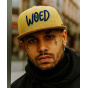 Ilustronauta Mustard Yellow Snapback Cap - Woed