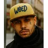 Ilustronauta Mustard Yellow Snapback Cap - Woed Reference: 22176| Traclet Hat Shop
