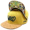 Ilustronauta Mustard Yellow Snapback Cap - Woed Reference: 22176| Traclet Hat Shop