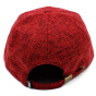 Burgundy Graffiti Snapback Cap - Woed