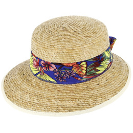 copy of Lana Natural Straw Large Visor Cap - Traclet