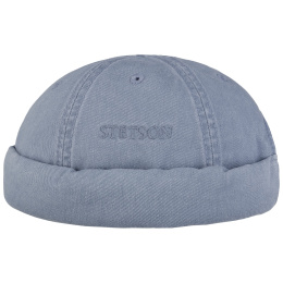 Bonnet Docker Ocala Coton Bleu Clair UPF 40+ - Stetson